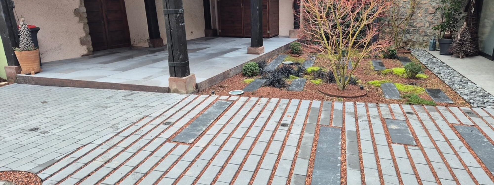 Am&eacute;nagement ext&eacute;rieur et dallage S&eacute;lestat